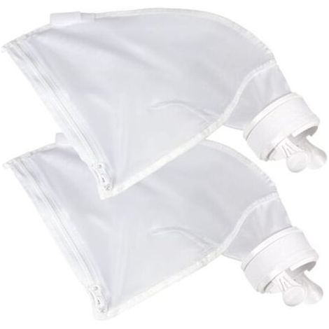 Sac de Nettoyeur de Piscine,Pochette en Nylon à Fermeture Eclair de Remplacement pour Les Pièces de Nettoyeur de Piscine Polaris 280 et 480 (2 Pack) (1/4)