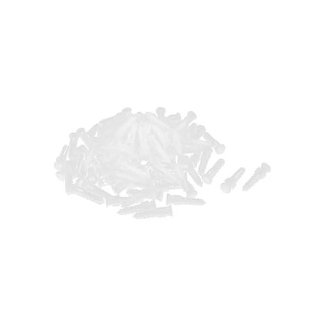 Ancre 100pcs 100pcs en plastique de cloison sèche de mur de boulon d'expansion en plastique de longueur de 30mm (8266538036ae976e0799186416e5353e) (1/3)