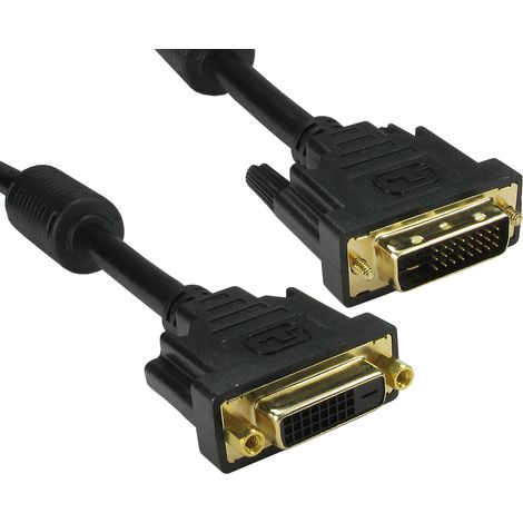 Câble DVI 2m RS PRO Mâle vers Femelle ( Prix pour 1 )