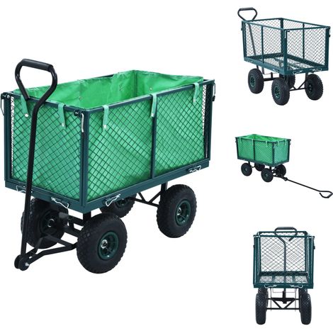 Rollwagen & Sackkarren - Living Gartenwagen Grün 350 kg