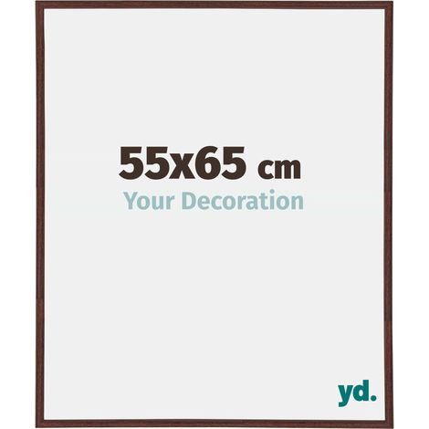 yd. - Cadre photo 55x65 - Brun - Plastique - Annecy