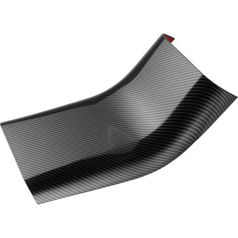 Cache de panneau d'aération arrière style fibre de carbone pour Tesla Model 3 2017-2021, protection de grille de climatisation arrière (1/5)