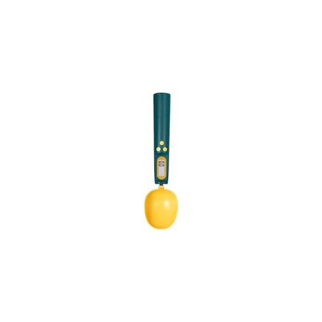 Cuillère à mesurer électronique, balance numérique de cuisine USB rechargeable 1000 g/0,1 g avec écran LCD, outil pour mesurer les aliments et les céréales (1/4)