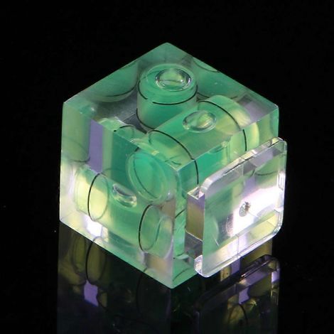 Niveau à bulle carré en acrylique pour appareil photo Nikon - Niveau à bulle carré (1/4)