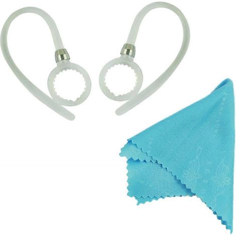2 nouveaux crochets d'oreille blancs pour casque Bluetooth sans fil HZ720-- (1/5)