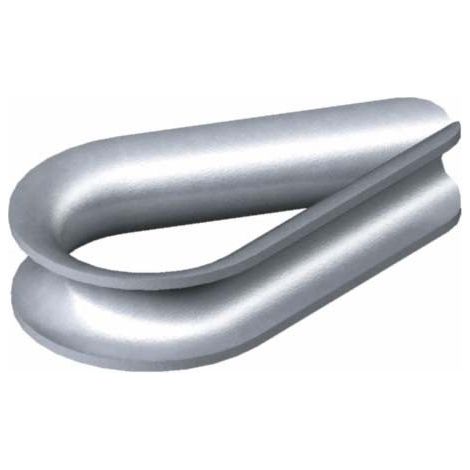 OBO Bettermann Cosse-coeur 5mm acier galvanisé, 5301009