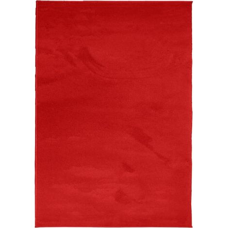 Maison Exclusive - Teppich OVIEDO Kurzflor Rot 140x200 cm