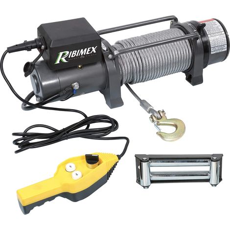 ARGANO VERRICELLO ELETTRICO PARANCO 12V 4000Kg TELECOMANDO (1/2)