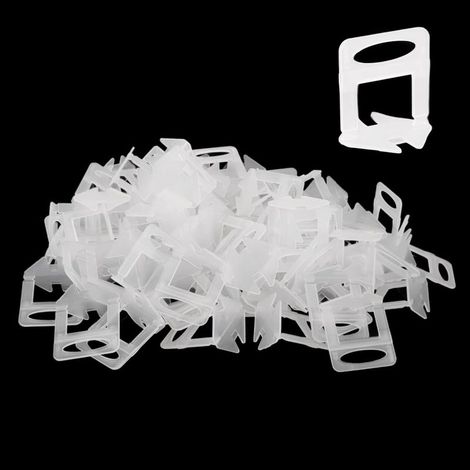 500 Fliesenkreuze, 1,5 mm Fugenbreite, PP-Fliesenkreuze, für Boden und Wand (1/5)