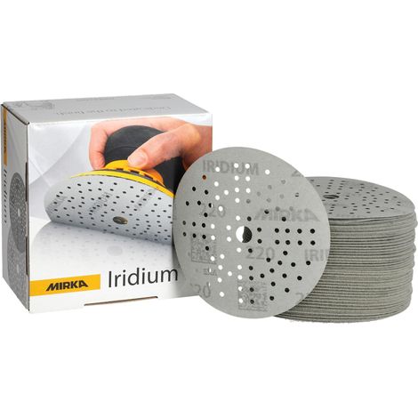 Papier abrasif Ø125 mm auto-aggrippant 89 trous grain 220 (1/5)