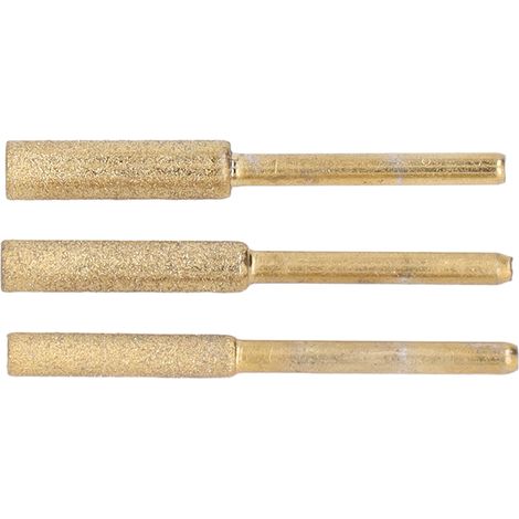 18-teiliges, titanbeschichtetes Rotationsfeilenset für Kettensägenschärfer, Raspeln, Meißel (4,0/4,8/5,5 mm) und Schleifzubehör (1/5)