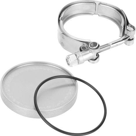Adaptateur de bride pour bouchon de soupape de décharge de pression universelle de 2 pouces, clip de bride borgne (1/5)