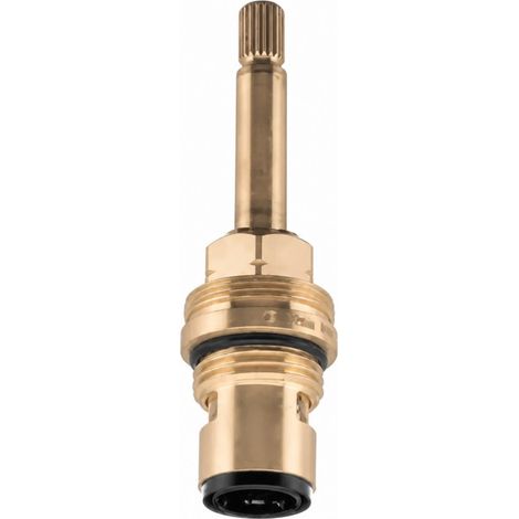 Cristina Ondyna – Vanne céramique de rechange droite 1/2" mouvement 180° – Raccord tige longue – Type d'ouverture antihoraire – Pièce d'origine