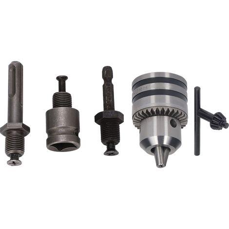 Mandrin de perceuse à clé en alliage résistant à l'usure, capacité de 1,5 à 13mm, filetage 1/2-20UNF (1/5)