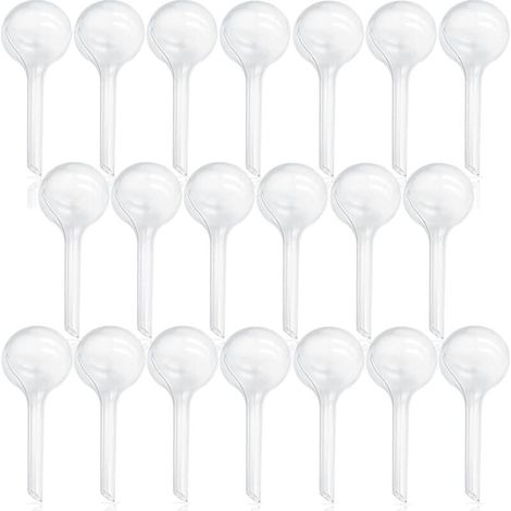 Lot de 16 boules d'arrosage automatique en plastique pour plantes d'intérieur et d'extérie