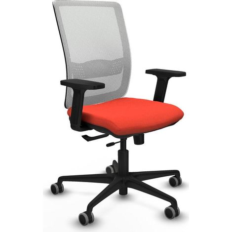 Piqueras y Crespo Haches Traslack Chaise Bureau Orange foncé