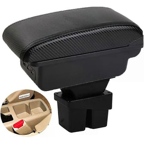 Appliquez le boîtier de rangement central Car City GD8 avec support de coude pour conducteur et passager (1/5)