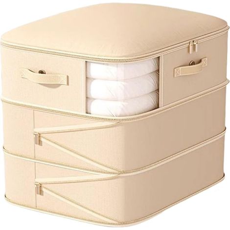 Sacs de rangement compressibles, sacs sous vide pour vêtements et literie, résistants à l'humidité et réutilisables, 52 x 46 x 60 cm-AquaForge