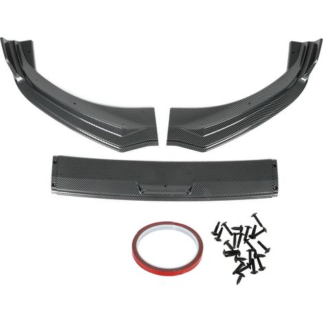 Pare-chocs avant lèvre becquet kit fibre carbone style remplacement pour Mustang Mach-E 2021+ (1/5)