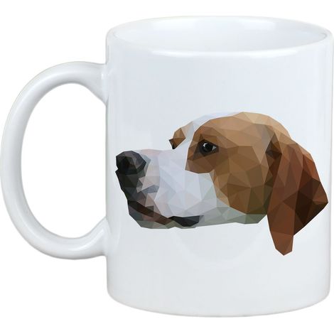Pointer - taza con una foto y la inscripción perro geométrico Art-Dog (1/5)