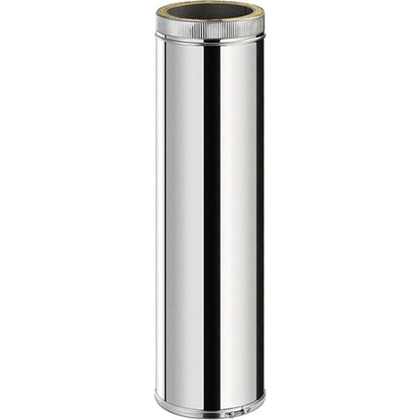 Elément droit 1000 mm - DPI Inox 316L  150 mm (1/2)
