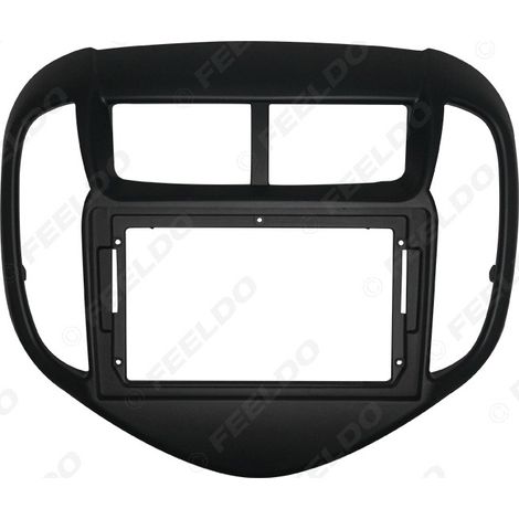 Compatible avec le cadre de navigation grand écran Android 9 pouces pour Chevrolet Aveo 2016, panneau de modification audio-visuel, cadre polyvalent. (1/5)