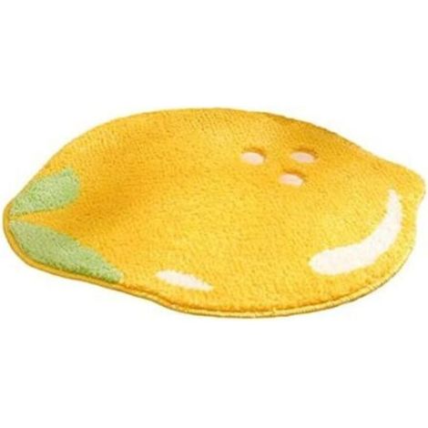 Tappetino da bagno a forma di frutta, morbido, nei colori: anguria e fragola - Crezuo (1/3)