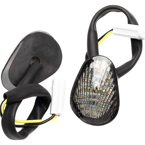 Juego de 2 intermitentes LED para Yamaha YZF R1 R3 R6 R6S FZ6 FZ1 Fazer – Resistentes al agua, de alto brillo y fáciles de instalar. (1/5)