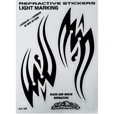 Adesivi Sticker Light Marking Rifrangenti Wing (1/5)