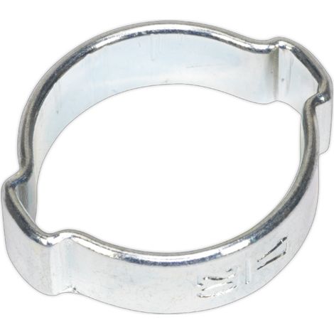 Sealey OCDE1720 Double Ear O-Clip 17-20mm - Pack of 25