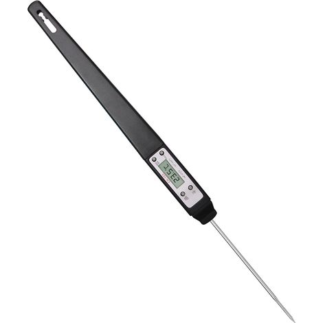 Thermometre A Viande - Sonde Longue 15 Cm - Lecture Instantanee 3 Secondes - Celsius Fahrenheit - Pour Cuisine Interieure Et Barbecue - 1 Piece (1/5)