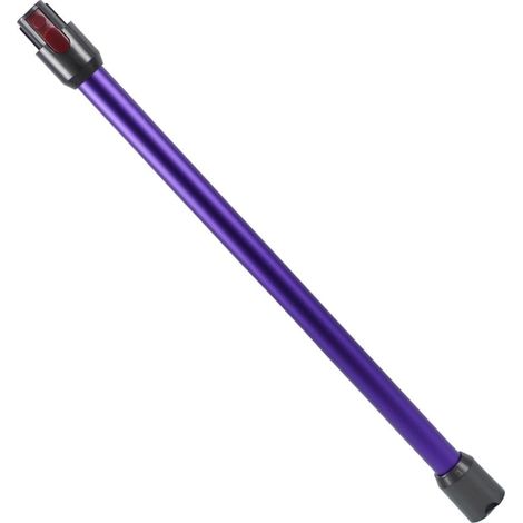 Tube d'extension pour aspirateur, Tube Télescopique pour Dyson V7 V8 V10 V11 V15, Alliage d'aluminium, Tube d’Extension avec Dégagement Rapide, Accessoire Détachée Aspirateur 72 cm, Violet (1/5)