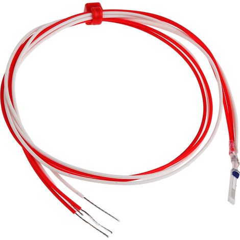 Capteur RTD PT100 RS PRO, Ø 2mm, L.10mm + 300mm, +250°C max, Fil de sortie ( Prix pour 1 )