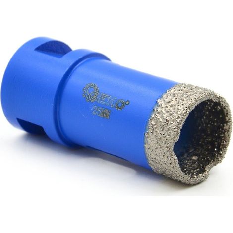 Sierra corona diamante Geko g65125 25 mm rosca M14