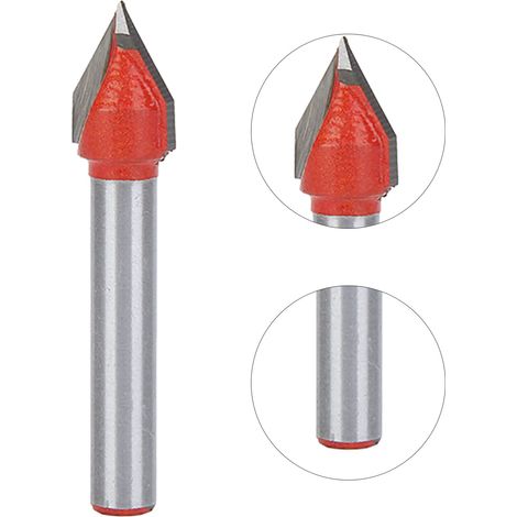 3D-Messer mit 60-Grad-Schnitt, V-förmige Klinge, 6 x 10 mm (1/5)