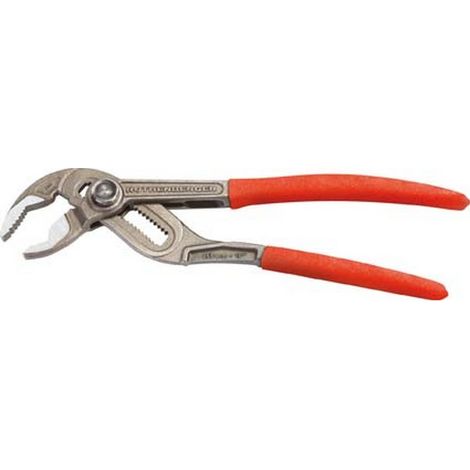 Pince multiprise à crémaillère Rogrip F, tête polie, poignées à gaine en plastique antidérapantes, Long. : 175 mm (1/3)
