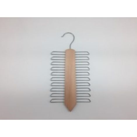 PERCHA ARMARIO 15,5X1,2X30,5CM CORBATAS VH MAD NAT BARNIZ VH (1/4)