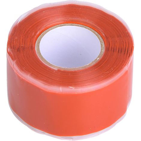 Ruban étanche adhésif fort en PVC pour réparation de tuyaux PPR - Fourniture de bricolage blanc/rouge (1/5)