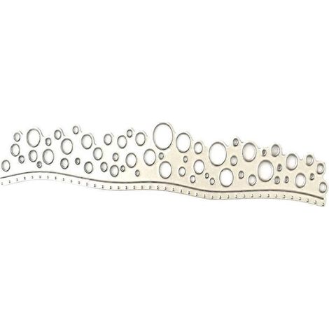 Pochoirs en métal pour découpage créatif – motifs points et dentelle, idéaux pour le scrapbooking, le gaufrage de cartes et les loisirs créatifs