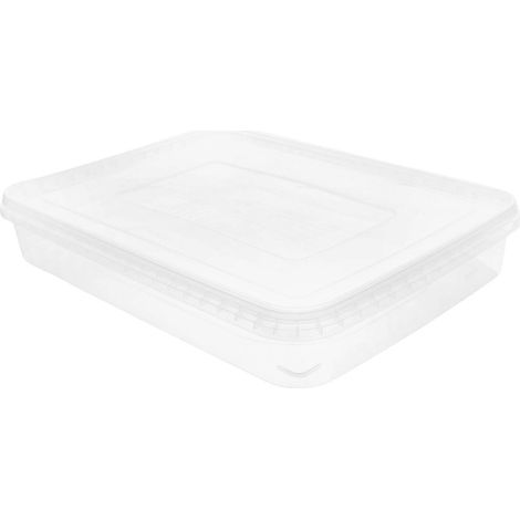 Boîte de conservation hermétique pour raviolis avec couvercle, conteneur alimentaire empilable pour congélateur et réfrigérateur, idéal pour les raviolis et divers aliments. (1/5)