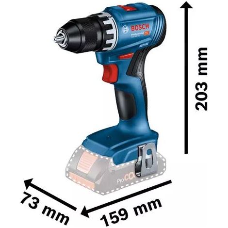 BOSCH Perceuse visseuse 18V Solo GSR 18V-45 - 06019K3200 — vue 6