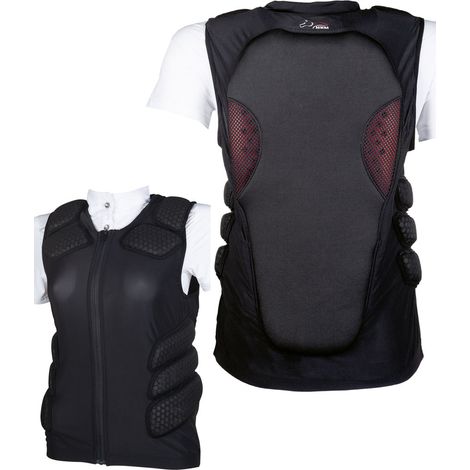 XL=185-195cm altezza, Noir 9100: Protecteur dorsal pour enfants et adultes modèle Shelte niveau 1 (1/5)