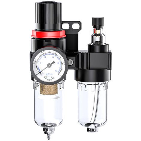 BUNTHAUS 1/4 \"séparateur D'eau D'huile, 0.05 1MPa Séparateur D'eau D'air Comprimé, Compresseur de Déshumidificateur de Régulateur de Filtre à Air (1/5)