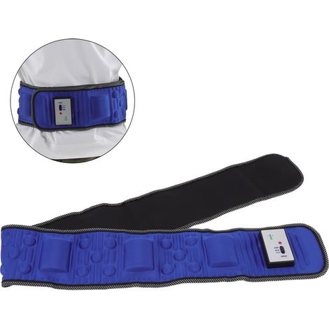 Ceinture de massage électrique AC100V240V, ceinture de soutien lombaire électrique, ceinture de soutien lombaire chauffante électrique (norme britannique) (1/5)
