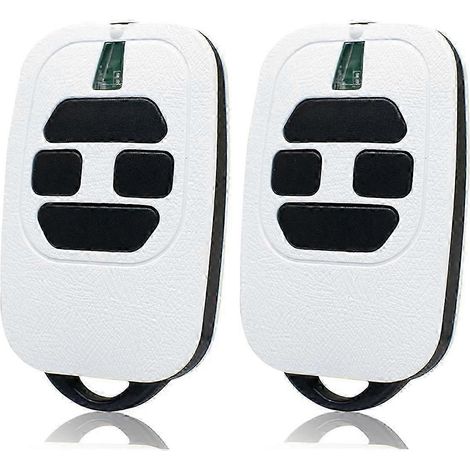 Émetteur de remplacement pour télécommande de porte de garage compatible avec l'émetteur portatif GTI4 433,92 MHz (lot de 2) (1/5)