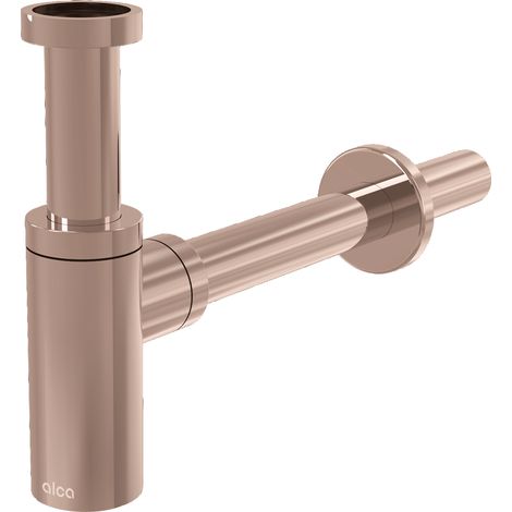 Alca - Design-Siphon, glänzend rotgold A400-RG-P (1/3)