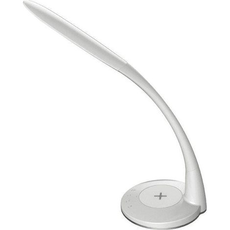 Platinet PDLU15 lampada da scrivania LED argento 18W