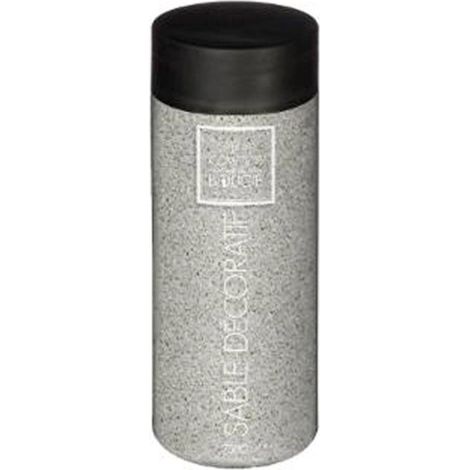 Sable Déco "Tube" 750g Gris