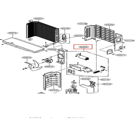 ENSEMBLE ELECTRONIQUE POUR CLIMATISEUR LG - 5400499903