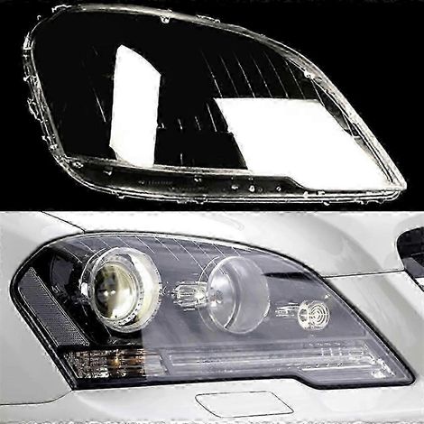 Cache-phares pour Mercedes-Benz W164 ML300 ML350 ML500 (2008-2011) (BLANC) (1/5)